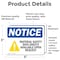 Signmission 3.5 in Height, 5 in Width, Vinyl Decal, Rectangle OS-2PACK-NS-D-35-L-17047 - alternate 3